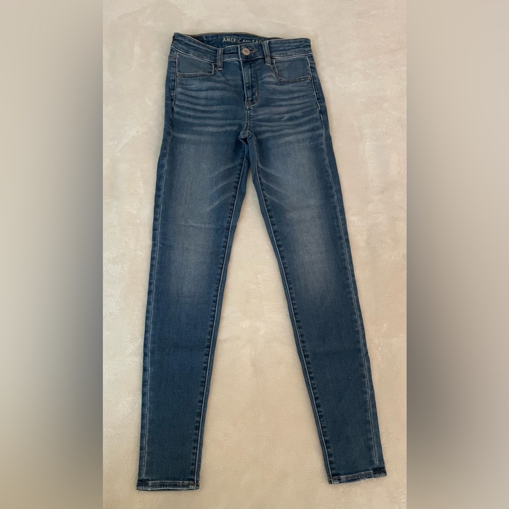 NWT American Eagle Next Level Stretch Skinny Jeans Size 4 Long